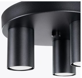 Czarna lampa sufitowa Castro – Nice Lamps