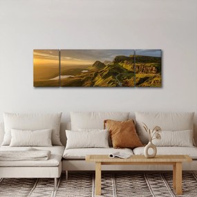 Obraz pasma górskiego (170x50 cm)