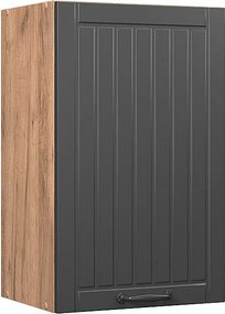 Szafka ścienna ciemnoszary 45x34.1x72 fame-line