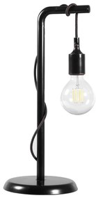 ONLI - Lampa stołowa WIRE 1xE27/15W/230V 50 cm czarny