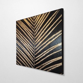 Ręcznie malowany obraz 70x70 cm Palm Leaf – Wallity