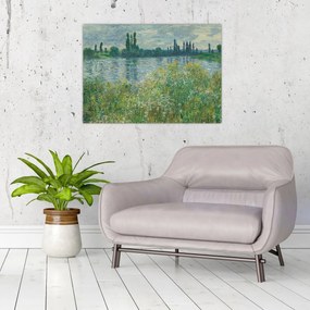 Obraz - Claude Monet, Banks of the Seine, reprodukcje (70x50 cm)