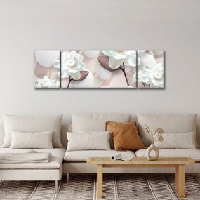 Obraz - Kwiat róży (170x50 cm)