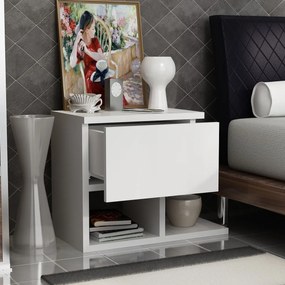 Stolik nocny Yasso White