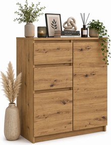 Nowoczesna Komoda Dąb Artisan A2-W81