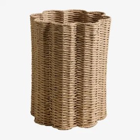 Kosz Z Plecionej Liny I Metalu Tadinov ↑42 Cm - Sklum