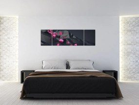Obraz abstrakcji 3D (170x50 cm)