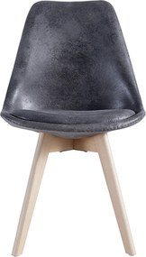 Zestaw 4 Krzese Synk Vintage