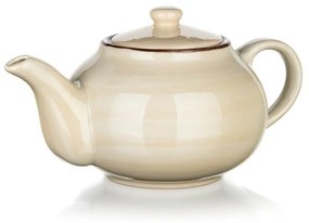 Banquet Czajnik ceramiczny Palas 0,9 l, kremowy