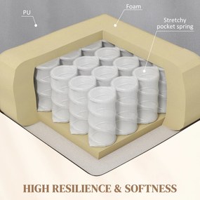 HOMCOM Fotel masujący z funkcją relaksu szary skórzany wygodny fotel do salonu z masażem | Aosom PL