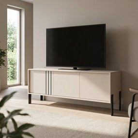 Szafka RTV stojąca VALOZA 150 cm do Salonu pod Telewizor - Kaszmir