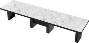 Rozkładany do 400 cm stół Largo Hubertus marmur połysk