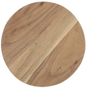 Okrągła drewniana deska ACACIA WOOD na nóżkach 30 cm