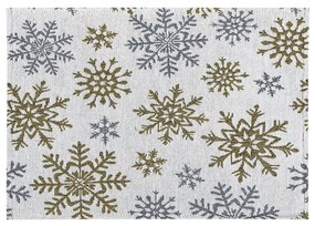 Dakls Podkładka Snowflakes biały, 33 x 48 cm