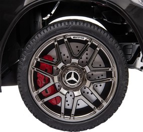 Mercedes-Benz Elektryczny Samochód Dla Dzieci Z Pilotem MP3 Bezpieczny Dla 3-8 Lat Dostępny w Czarnym i Białym | Aosom PL