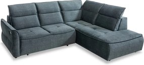 Narożnik MURILLO L z elektryczną regulacją siedziska Prawostronny w tkaninie VOGUE 12 WERSAL