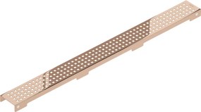 Mexen Flat M08 maskownica do odpływu liniowego 60 cm, różowe złoto - 1625060