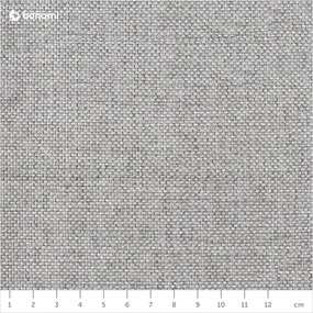 Jasnoszare łóżko boxspring ze schowkiem 140x200 cm Ruby – Maison de Rêve