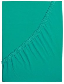 PrzytulneMieszkanie.pl Jersey prześcieradło do dziecięcego łóżeczka EXCLUSIVE 70x140 cm turkusowe