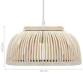 Brązowa skandynawska lampa wisząca - EX220-Ablo