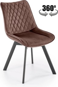 Krzesło do jadalni K520 z obrotowym siedziskiem