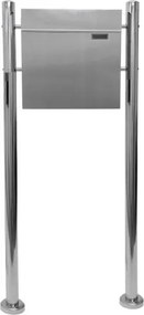 Skrzynka na listy stojąca ze stali nierdzewnej