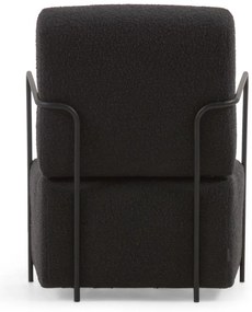 Czarny fotel Gamer − Kave Home