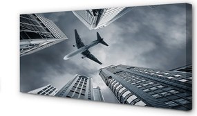 Obraz canvas na ścianę Podniebna Podróż nad Miastem
