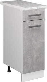 Szafka dolna do kuchni beton 30x60x81.6 r-line