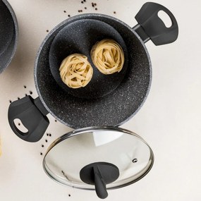 Florina Aluminiowy garnek Lava 1,5 l, 18 cm, śred. 18 cm