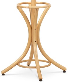 Drewniany masywny wieszak naturalny, 186 cm