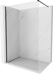Mexen Kioto-X ścianka prysznicowa Walk-in 140 x 200 cm, transparent 10 mm, czarna - 800-140-101-70-00-X