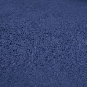 4Home Prześcieradło frotte ciemnoniebieski, 90 x 200 cm