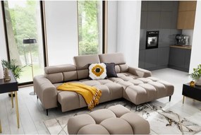 Narożnik PLAZA Mini Lewostronny w tkaninie Solar 03 WERSAL