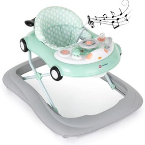 PETITE&MARS - Chodzik dla dzieci z muzyką CABRIO 2xAA mint