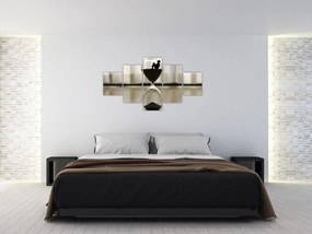 Obraz klepsydry (125x70 cm)