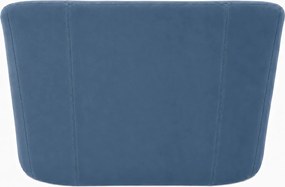 Sofa CLUB tapicerowana : Kolor tkaniny - VELVET - MG33, Typ tkaniny - Velvet