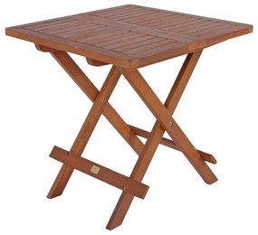 Stolik ogrodowy z litego drewna akacjowego 50x50 cm Cleveland – Garden Pleasure