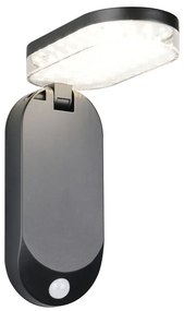 Zewnętrzna solarna lampa ścienna LED (wysokość 26 cm) Lagoas – Reality