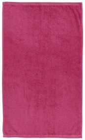 Ciemnoróżowy bawełniany ręcznik kąpielowy szybkoschnący/frotte 70x120 cm Quick Dry – Catherine Lansfield