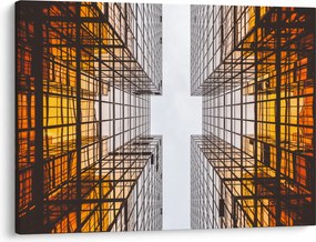 Obraz drapaczy chmur (70x50 cm)