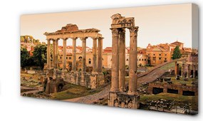 Obraz na płótnie Wschód Słońca nad Forum Romanum