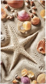 Szybkoschnący ręcznik plażowy OCEAN SAND kolorowy 70 x 140 cm, 100% mikrofibra