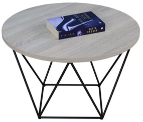Loftowy stolik kawowy dąb sonoma K6-Z14