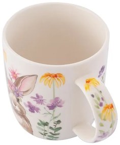 Altom Kubek porcelanowy Króliczek I w pudełku upominkowym, 400 ml