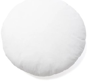 Białe wypełnienie do poduszki Kave Home Fluff, ø 45 cm