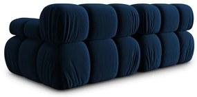 Niebieska aksamitna sofa 188 cm Bellis – Micadoni Home