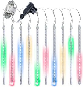 Łańcuch świetlny 180 LED - 10 barów, kolorowy