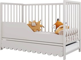 Łóżeczko Senso 120/60 z szufladą taupe kaszmir