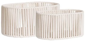 Tekstylne koszyki zestaw 2 szt. 38x25,5x18 cm Arese – House Nordic